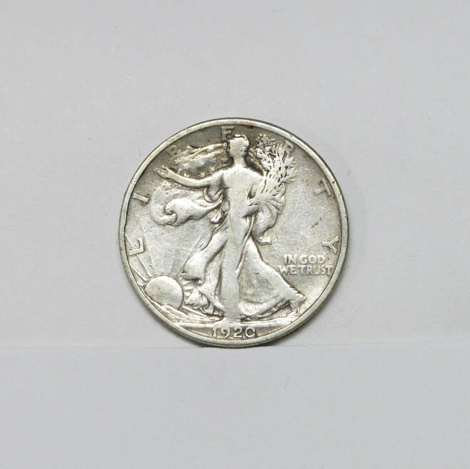 1920-s 50c Walking Liberty Silver Half Dollar