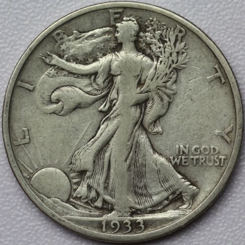 1933-s 50c Walking Liberty Half Dollar - Very Fine