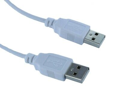 6ft 6feet Usb2.0 Type A Male To Type A Male Cable Cord White Buy 2 Get 1 Free